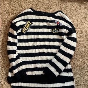 striped sweater